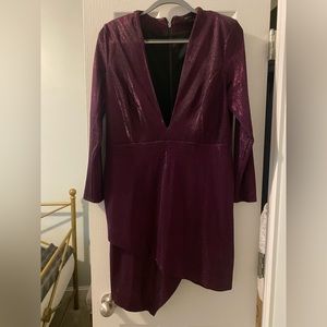 River Island purple party dress
